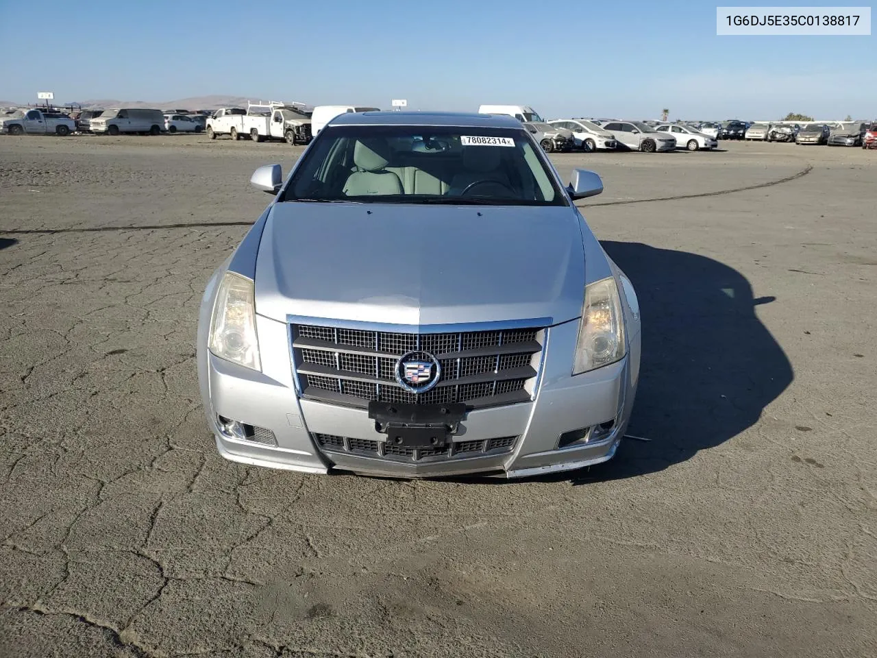 2012 Cadillac Cts Performance Collection VIN: 1G6DJ5E35C0138817 Lot: 78082314