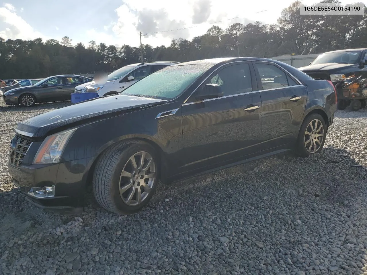 2012 Cadillac Cts Luxury Collection VIN: 1G6DE5E54C0154190 Lot: 78255694