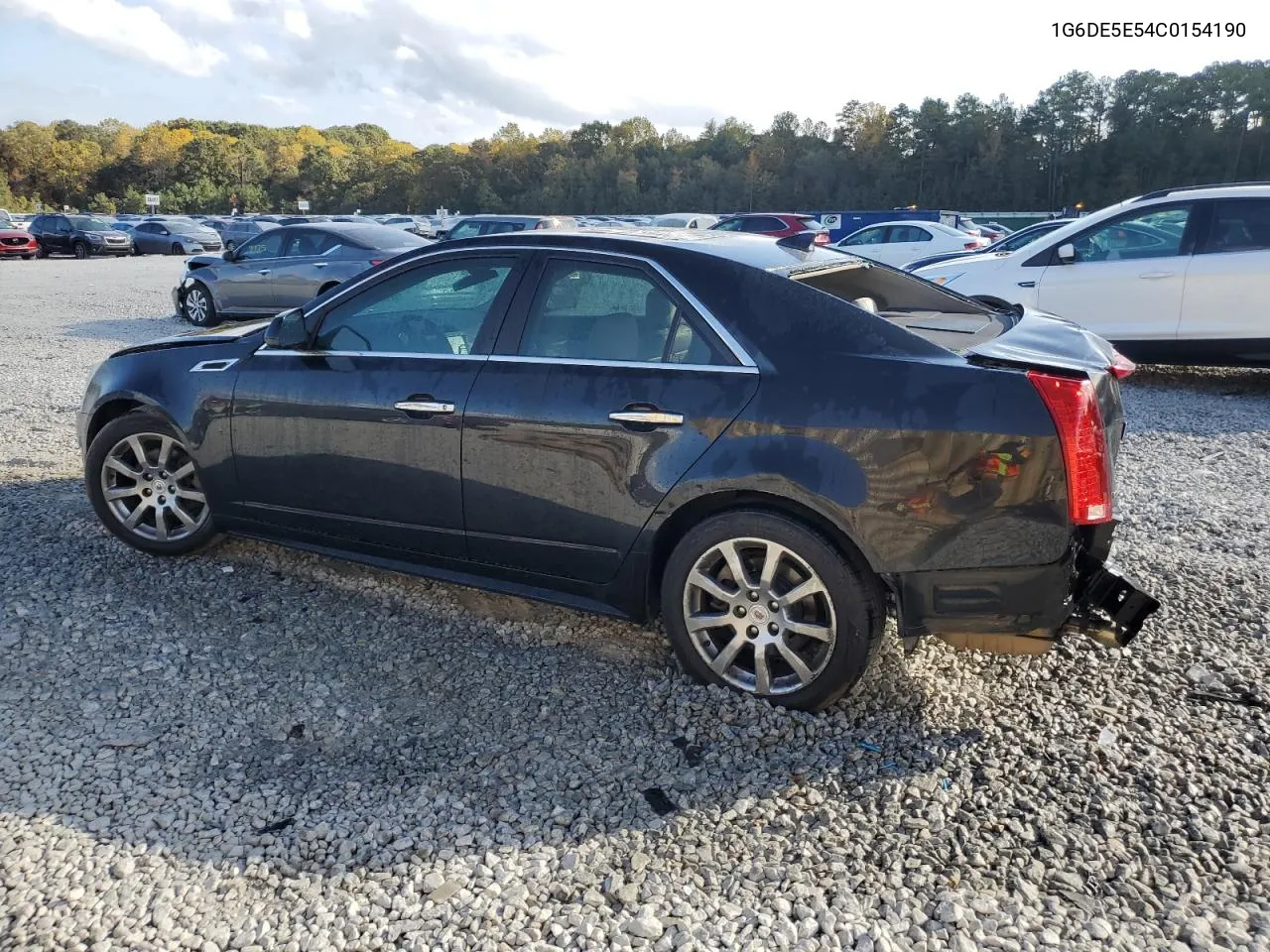 2012 Cadillac Cts Luxury Collection VIN: 1G6DE5E54C0154190 Lot: 78255694