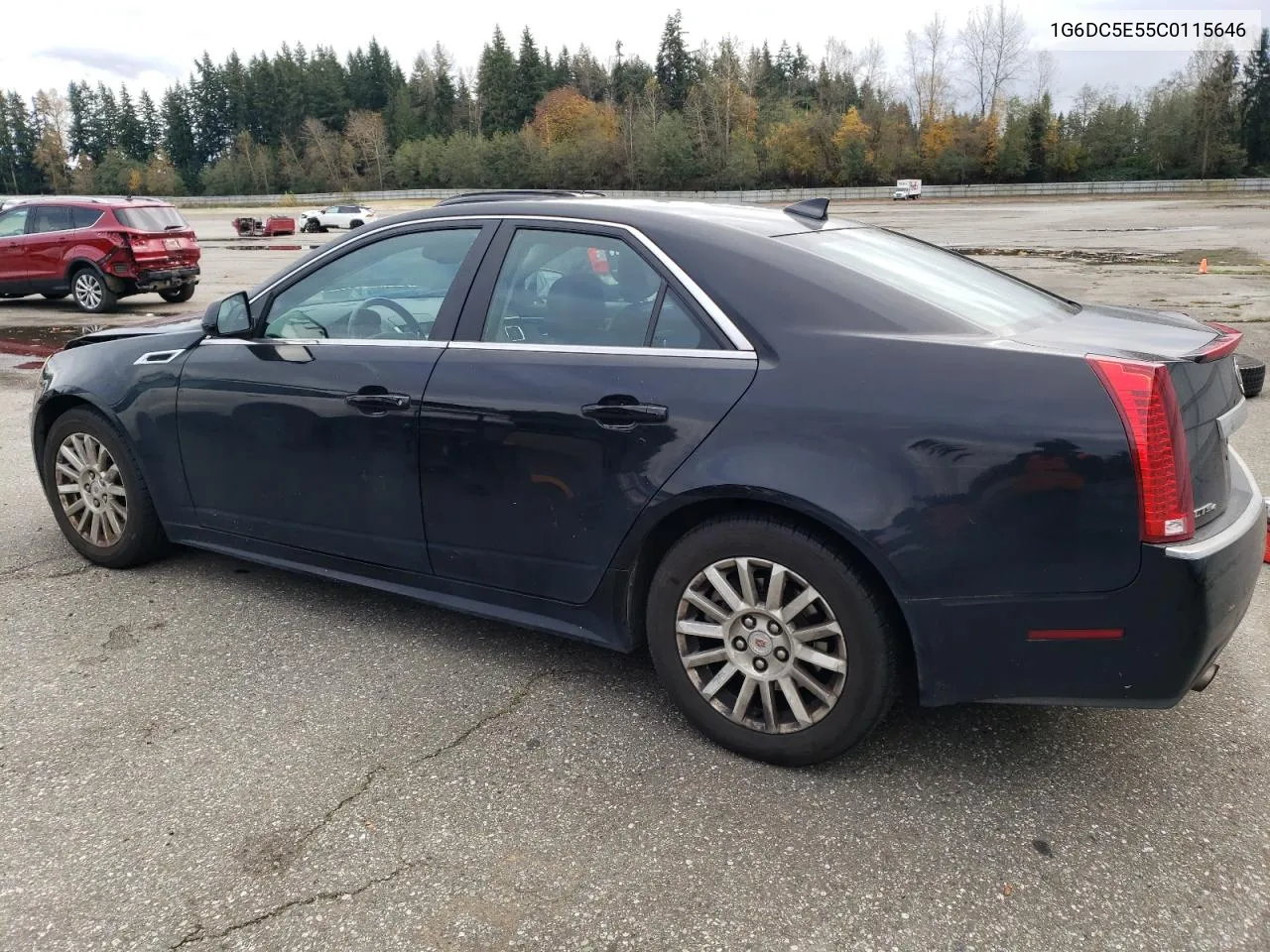 2012 Cadillac Cts VIN: 1G6DC5E55C0115646 Lot: 78754144