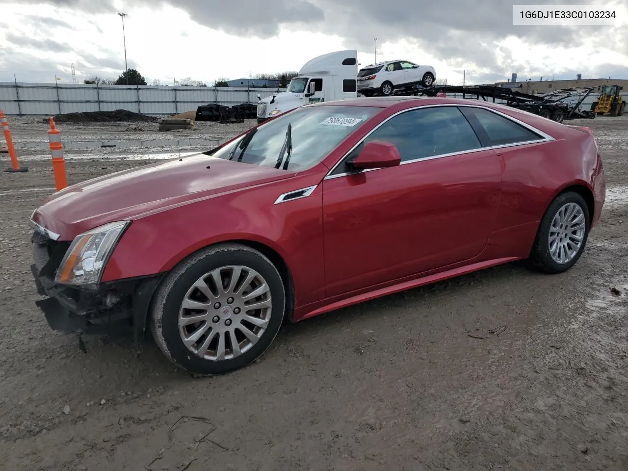 2012 Cadillac Cts Performance Collection VIN: 1G6DJ1E33C0103234 Lot: 79067094