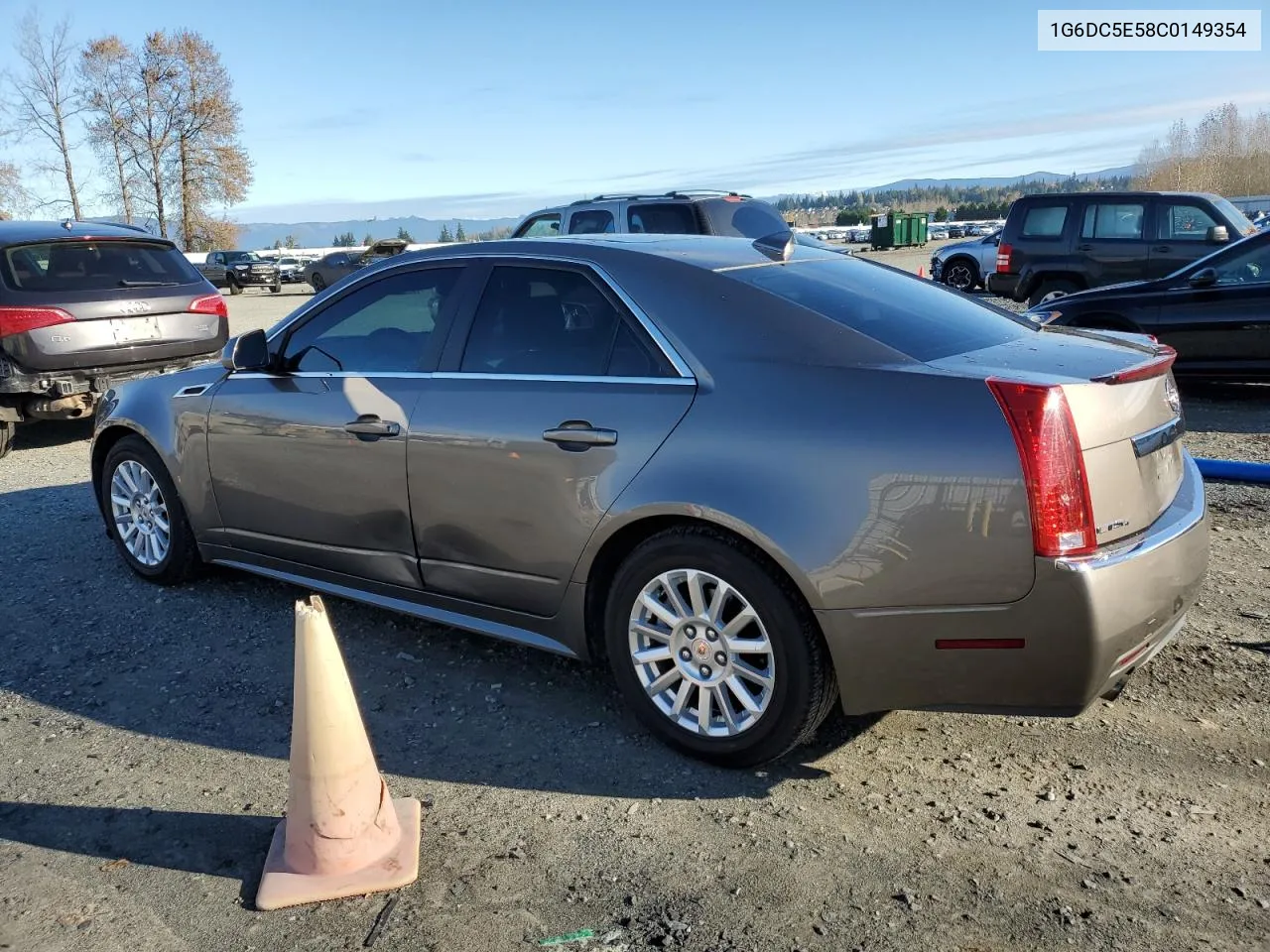 2012 Cadillac Cts VIN: 1G6DC5E58C0149354 Lot: 79668674