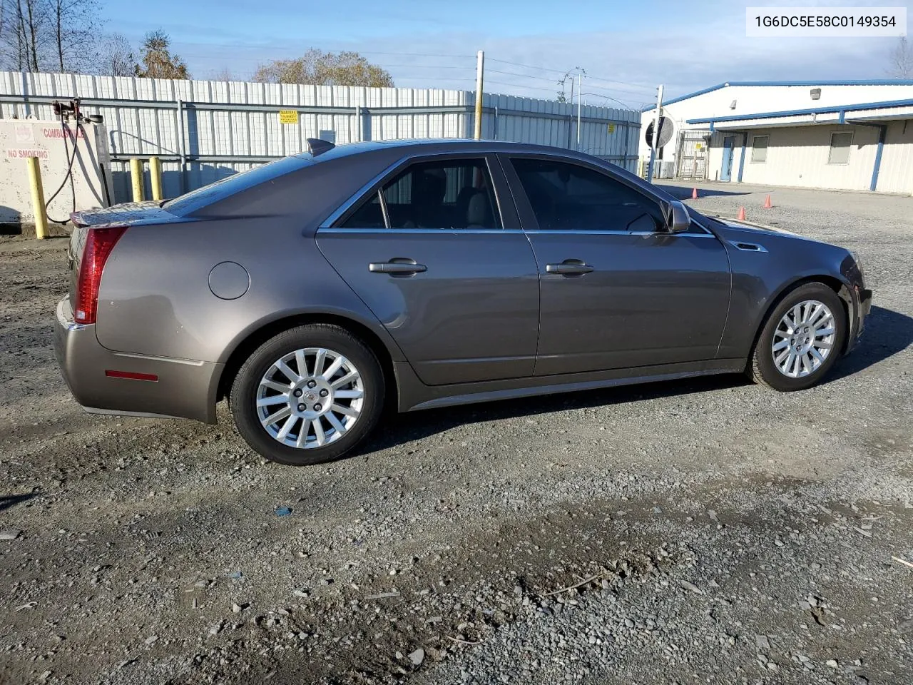 2012 Cadillac Cts VIN: 1G6DC5E58C0149354 Lot: 79668674