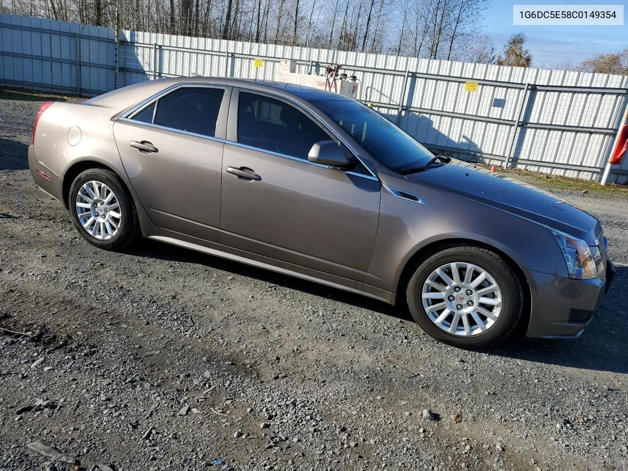 2012 Cadillac Cts VIN: 1G6DC5E58C0149354 Lot: 79668674