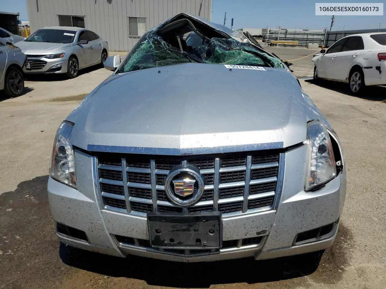 2013 Cadillac Cts Luxury Collection VIN: 1G6DE5E5XD0160173 Lot: 55728414