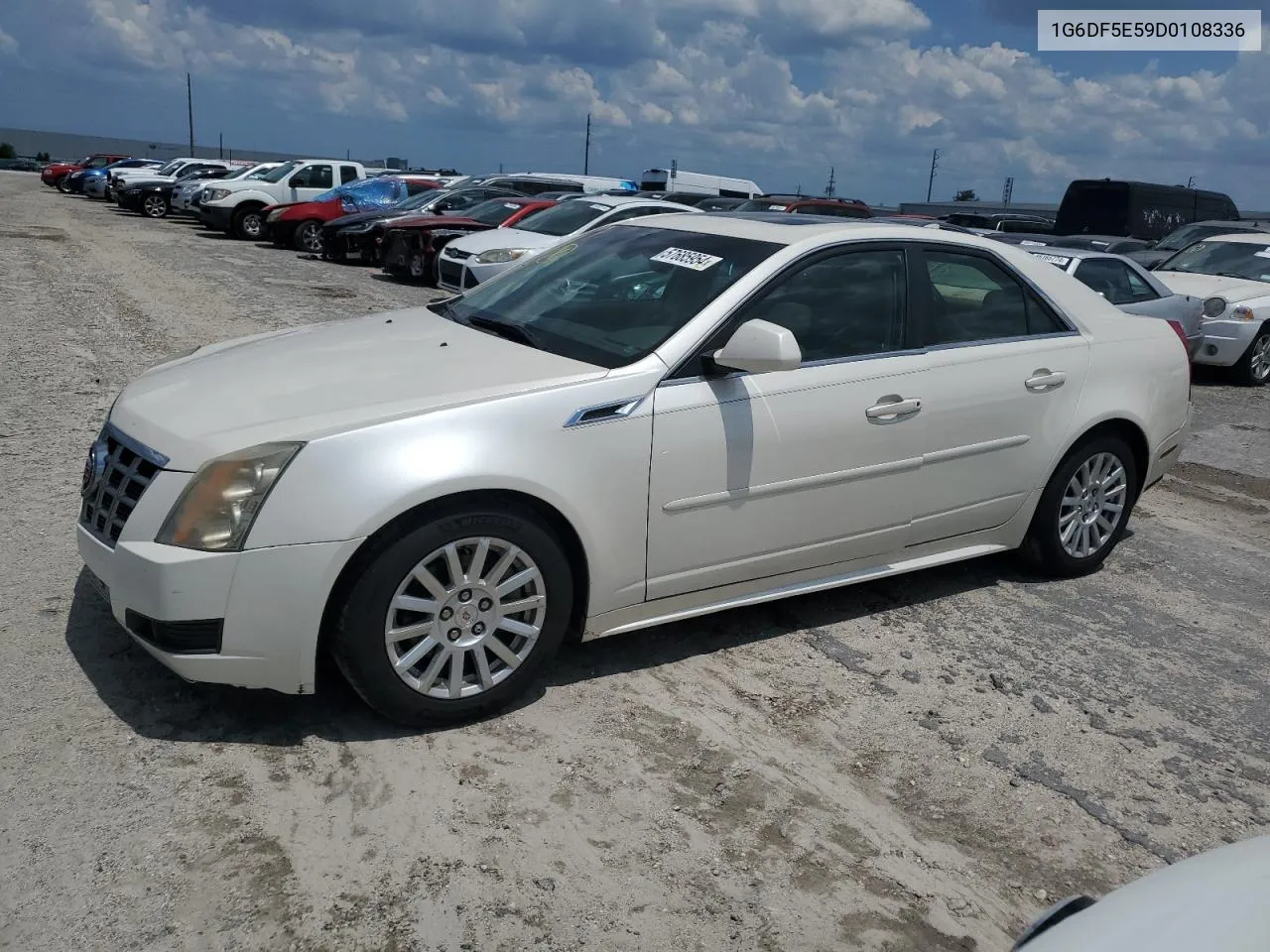 2013 Cadillac Cts Luxury Collection VIN: 1G6DF5E59D0108336 Lot: 57685954