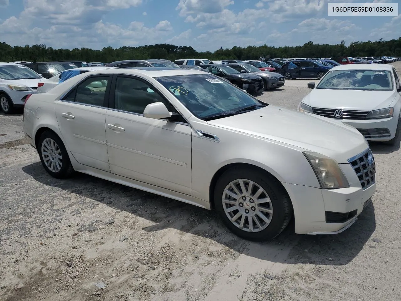 2013 Cadillac Cts Luxury Collection VIN: 1G6DF5E59D0108336 Lot: 57685954