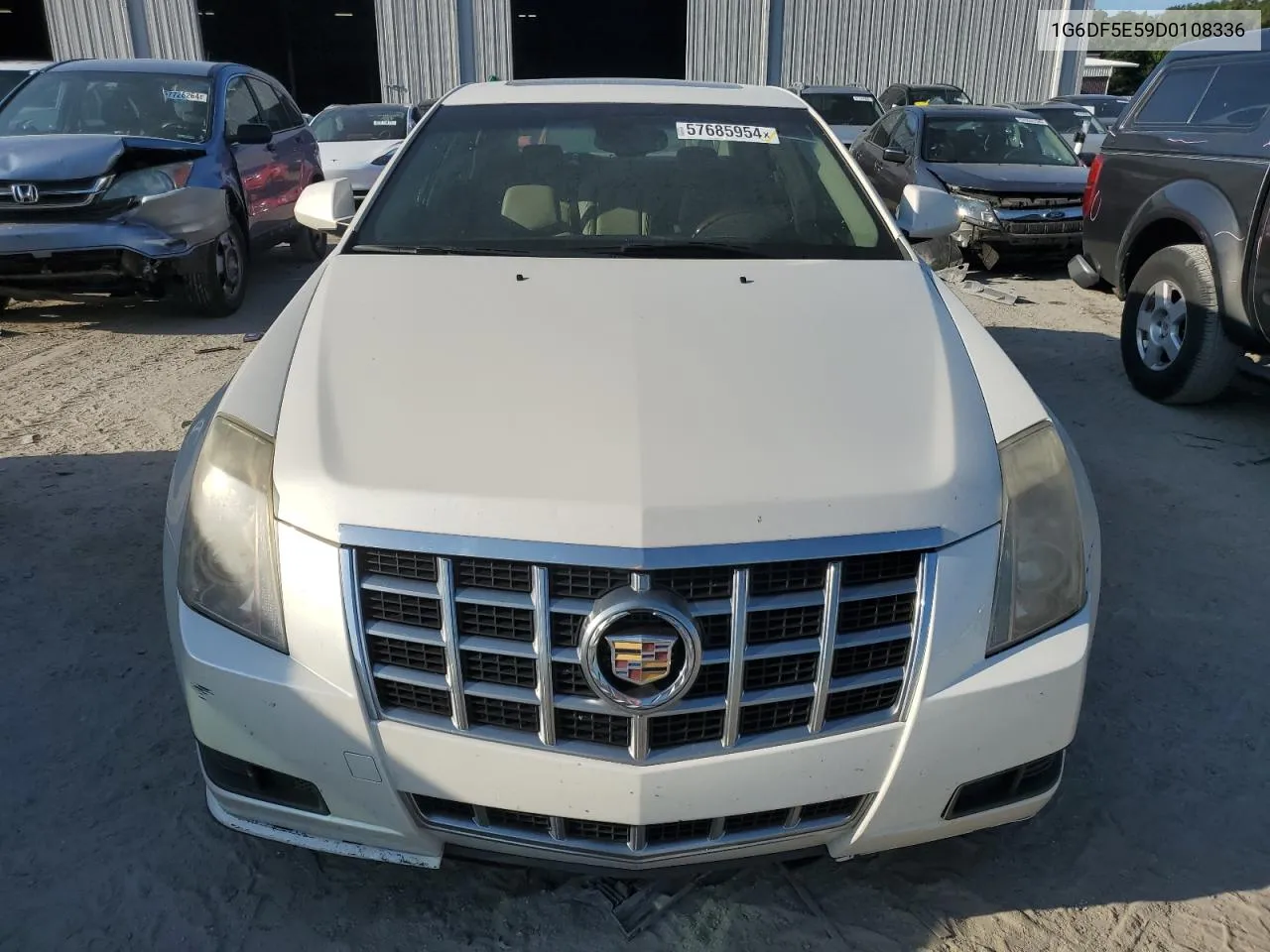 2013 Cadillac Cts Luxury Collection VIN: 1G6DF5E59D0108336 Lot: 57685954