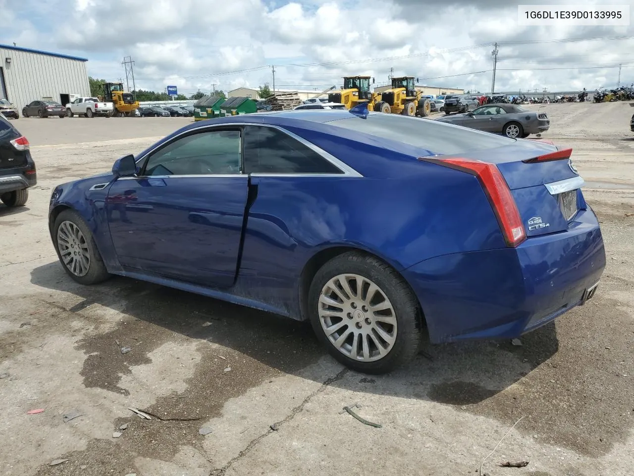 2013 Cadillac Cts Performance Collection VIN: 1G6DL1E39D0133995 Lot: 61628694