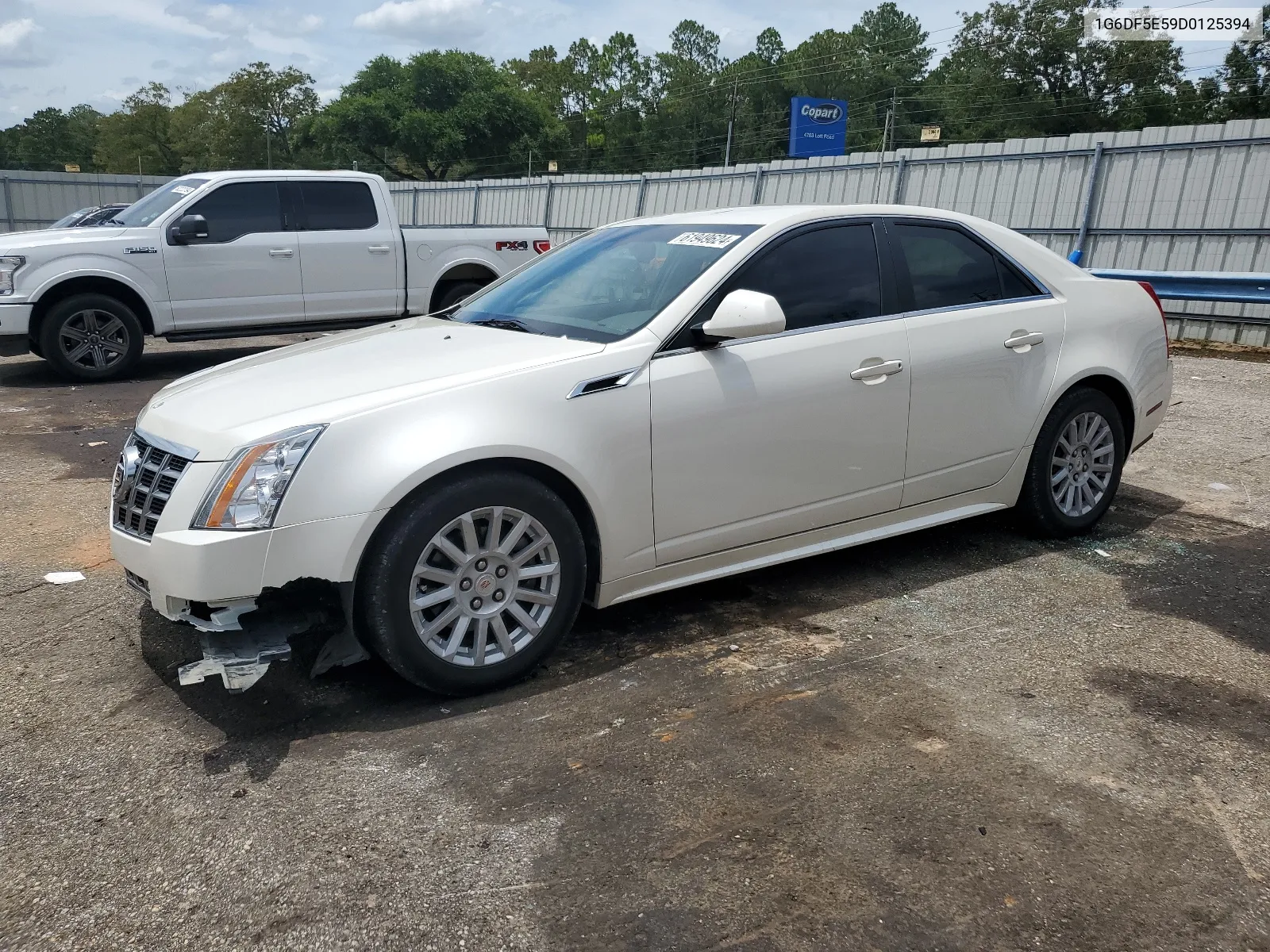 2013 Cadillac Cts Luxury Collection VIN: 1G6DF5E59D0125394 Lot: 61949624