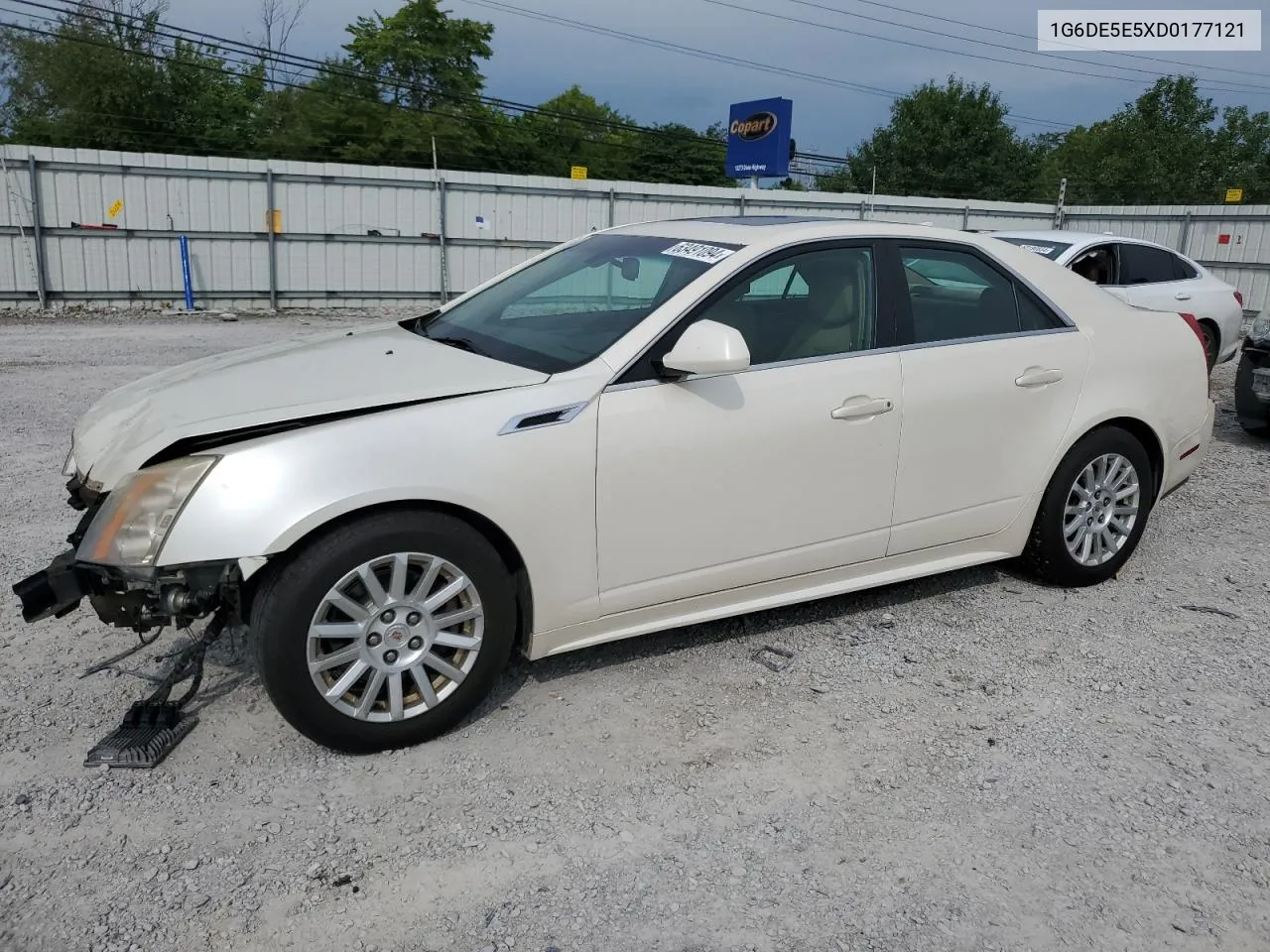 1G6DE5E5XD0177121 2013 Cadillac Cts Luxury Collection