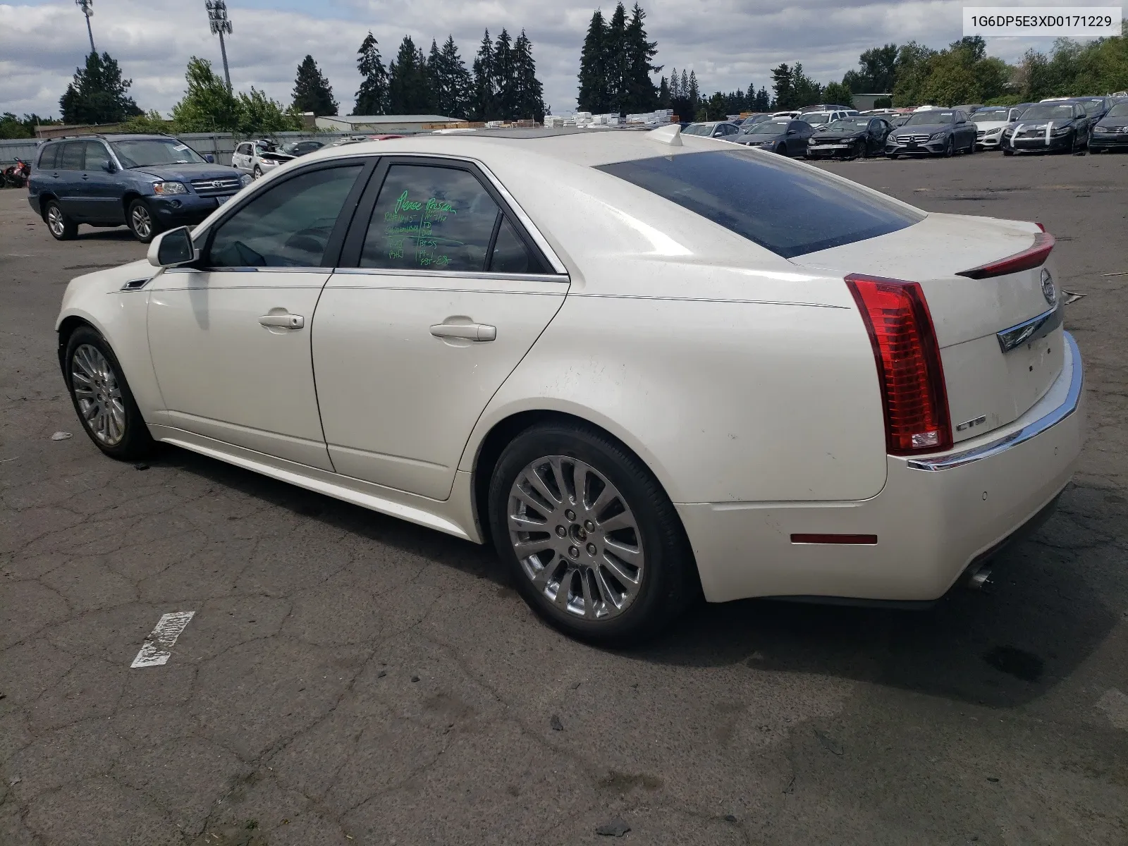 1G6DP5E3XD0171229 2013 Cadillac Cts Premium Collection