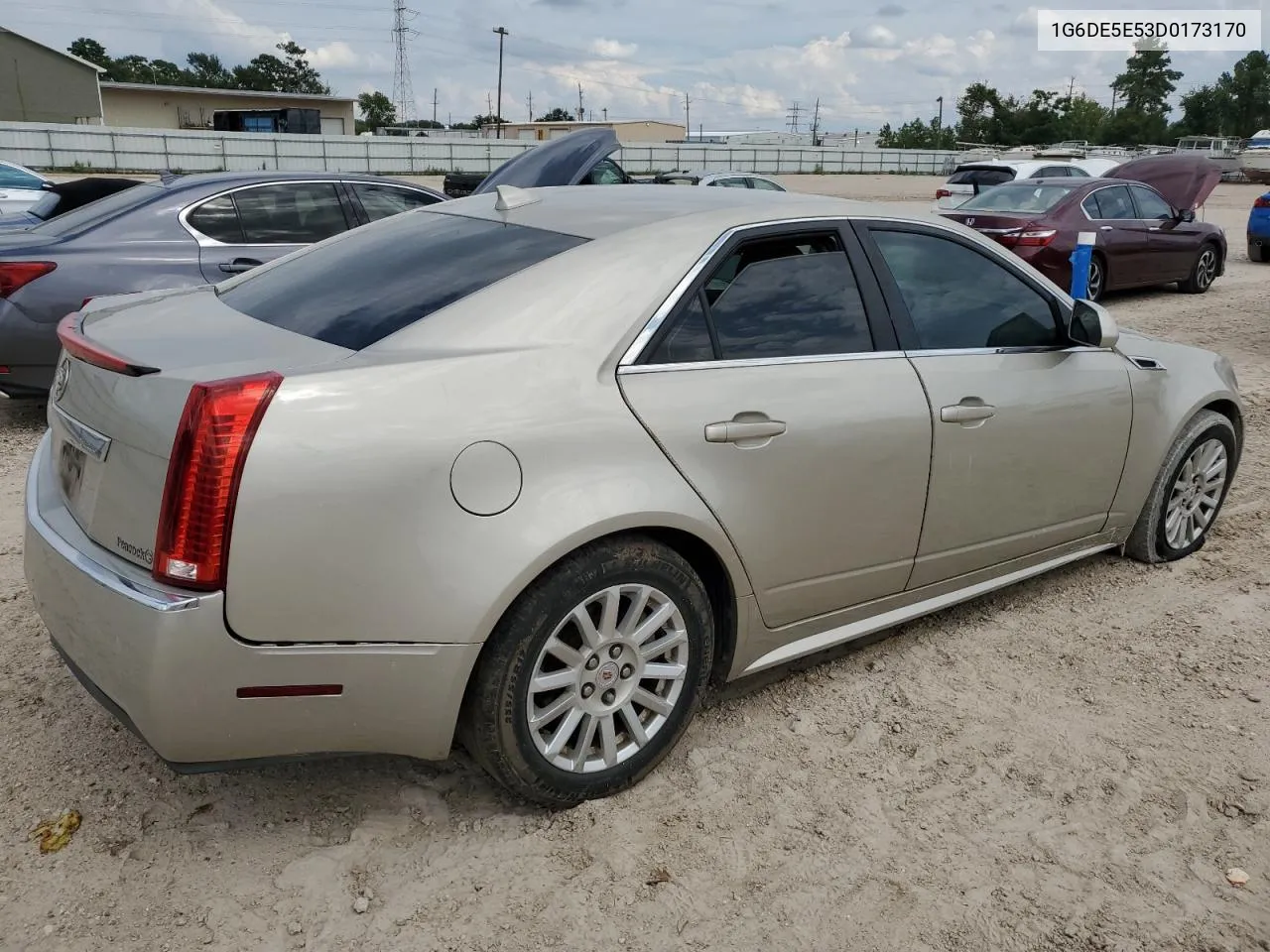 1G6DE5E53D0173170 2013 Cadillac Cts Luxury Collection