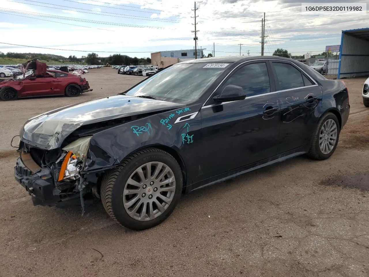 1G6DP5E32D0119982 2013 Cadillac Cts Premium Collection