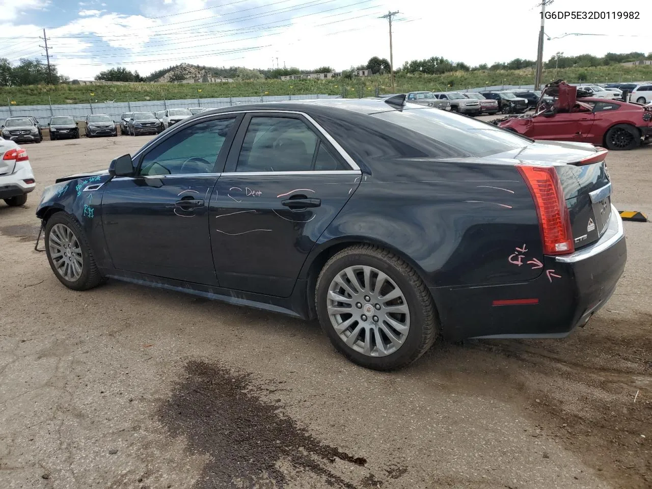 1G6DP5E32D0119982 2013 Cadillac Cts Premium Collection