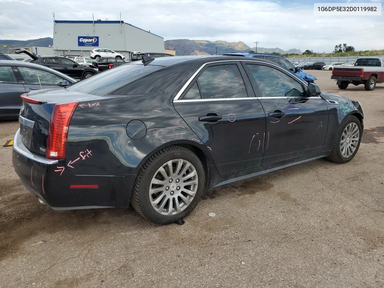 2013 Cadillac Cts Premium Collection VIN: 1G6DP5E32D0119982 Lot: 67979134