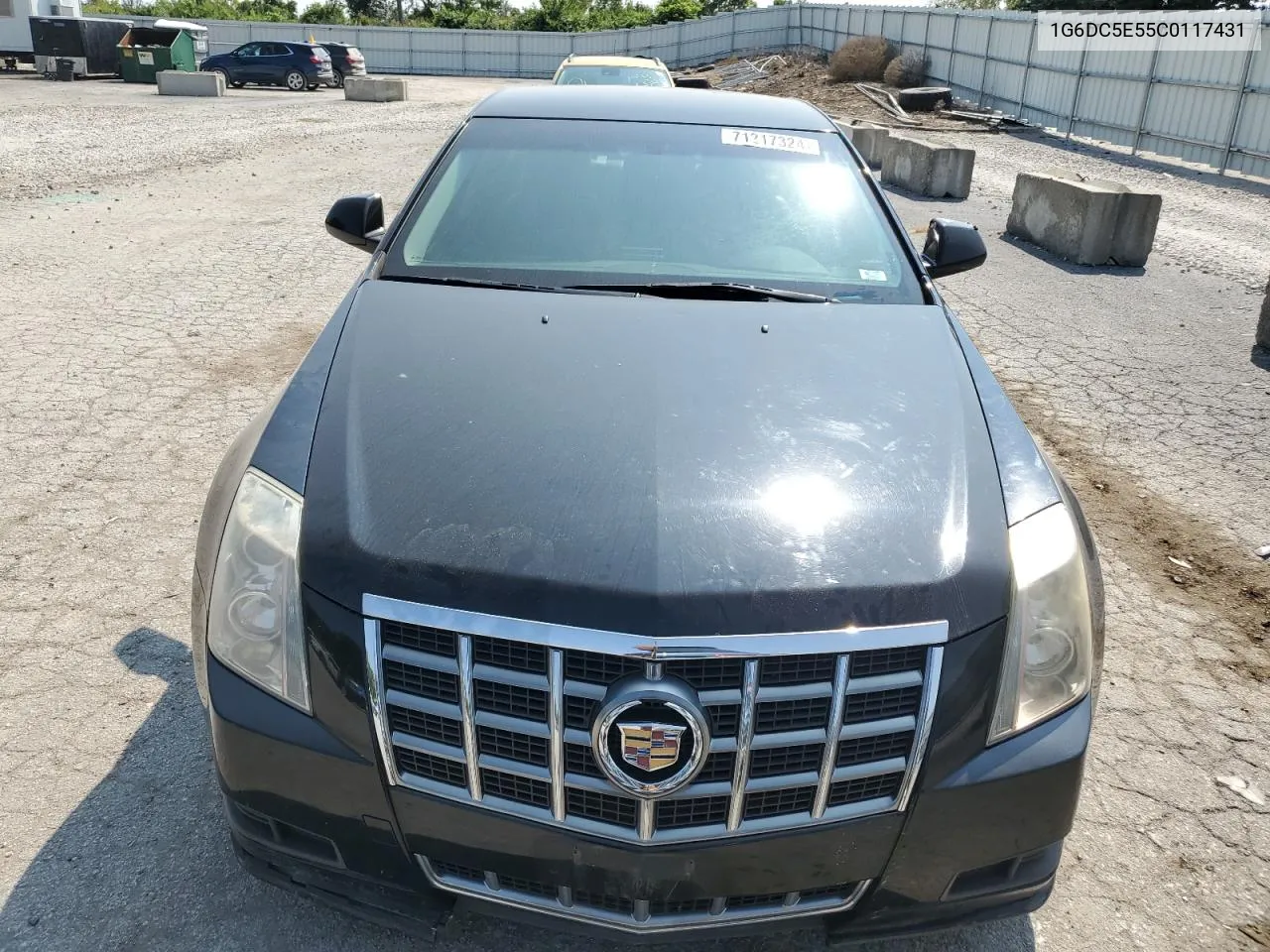 2013 Cadillac Cts VIN: 1G6DC5E55C0117431 Lot: 71217324