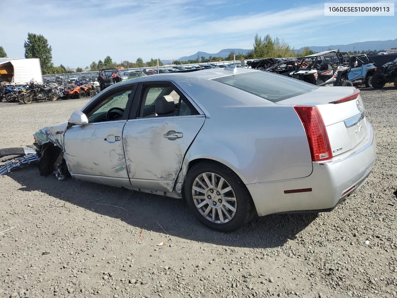 2013 Cadillac Cts Luxury Collection VIN: 1G6DE5E51D0109113 Lot: 72272914