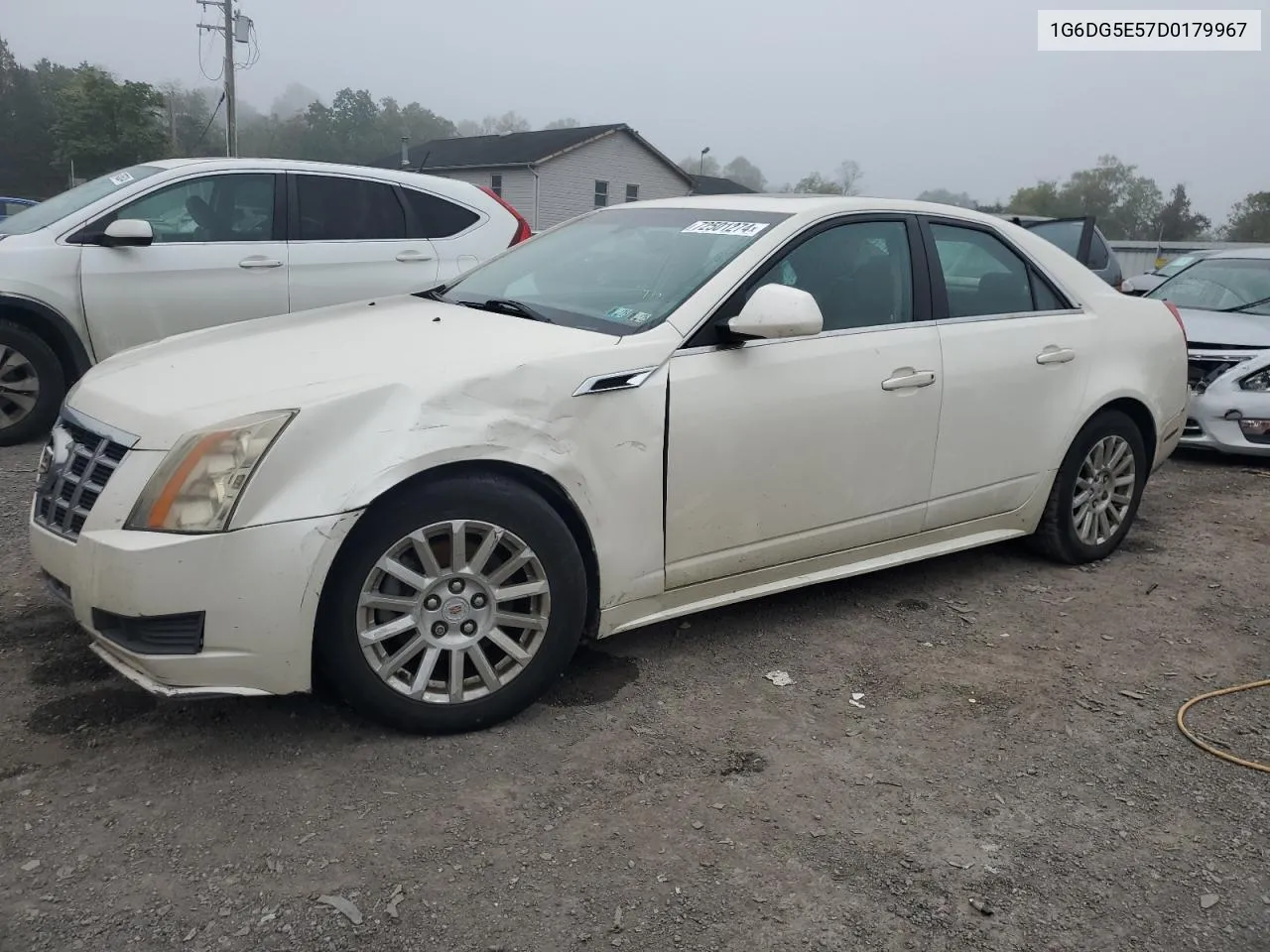 2013 Cadillac Cts Luxury Collection VIN: 1G6DG5E57D0179967 Lot: 72501274