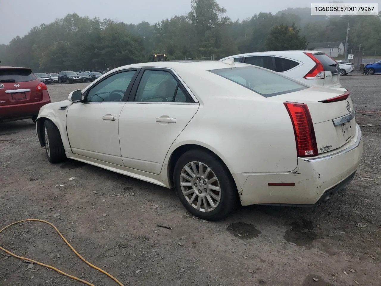 2013 Cadillac Cts Luxury Collection VIN: 1G6DG5E57D0179967 Lot: 72501274