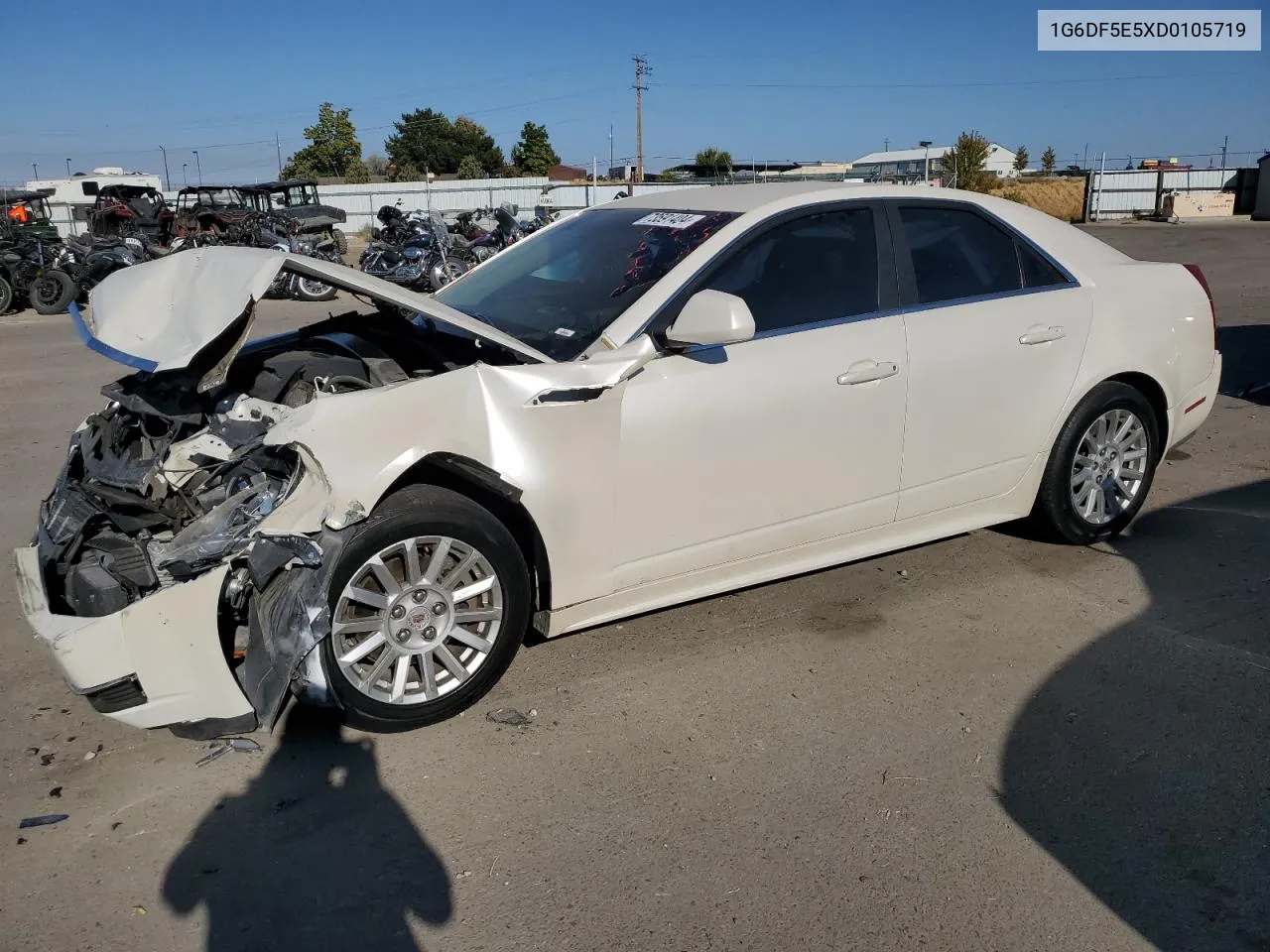 2013 Cadillac Cts Luxury Collection VIN: 1G6DF5E5XD0105719 Lot: 73591404