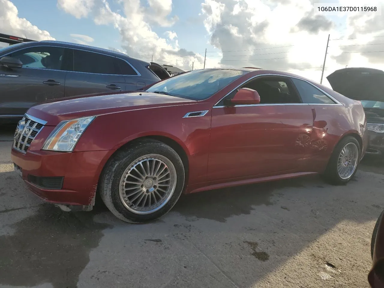 2013 Cadillac Cts VIN: 1G6DA1E37D0115968 Lot: 73783614