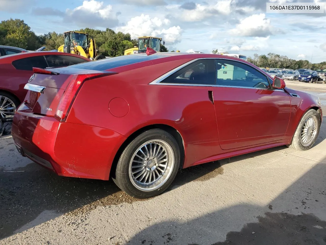 2013 Cadillac Cts VIN: 1G6DA1E37D0115968 Lot: 73783614