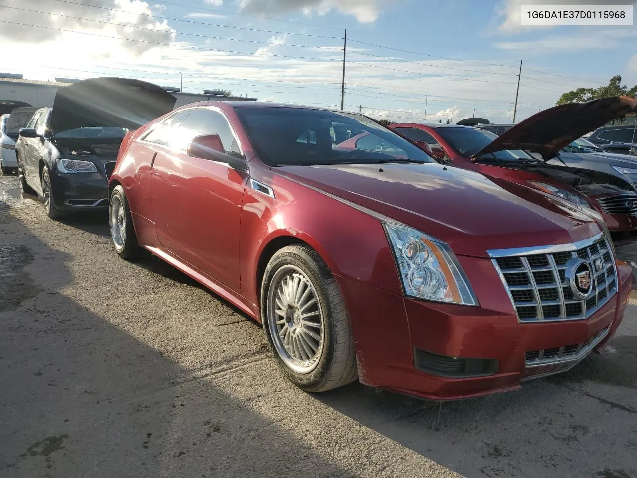 2013 Cadillac Cts VIN: 1G6DA1E37D0115968 Lot: 73783614