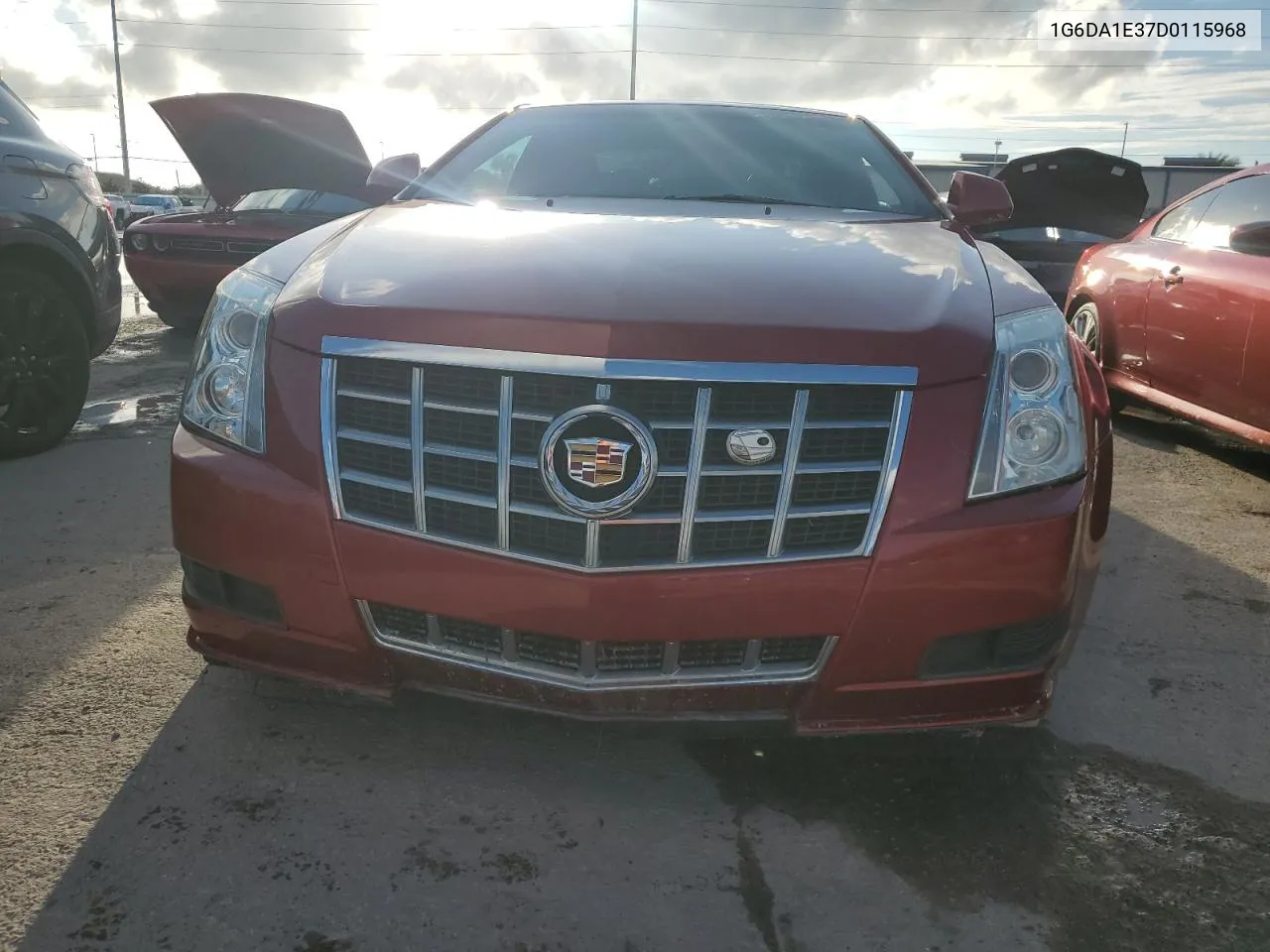 2013 Cadillac Cts VIN: 1G6DA1E37D0115968 Lot: 73783614