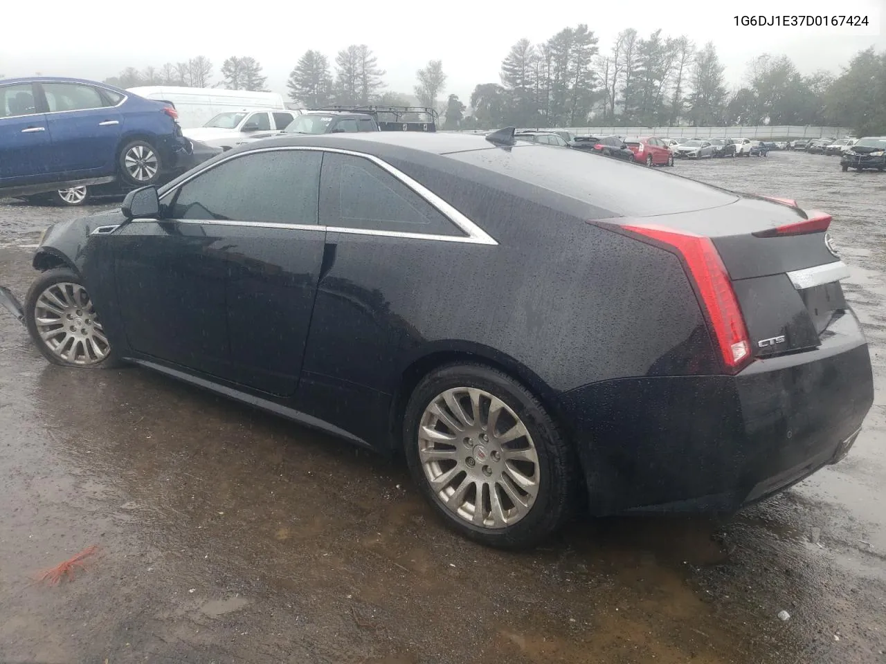 2013 Cadillac Cts Performance Collection VIN: 1G6DJ1E37D0167424 Lot: 74080184