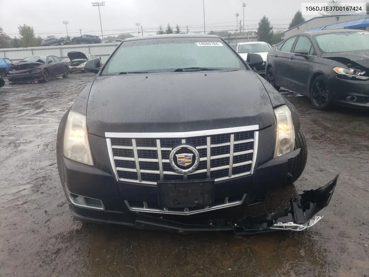 2013 Cadillac Cts Performance Collection VIN: 1G6DJ1E37D0167424 Lot: 74080184