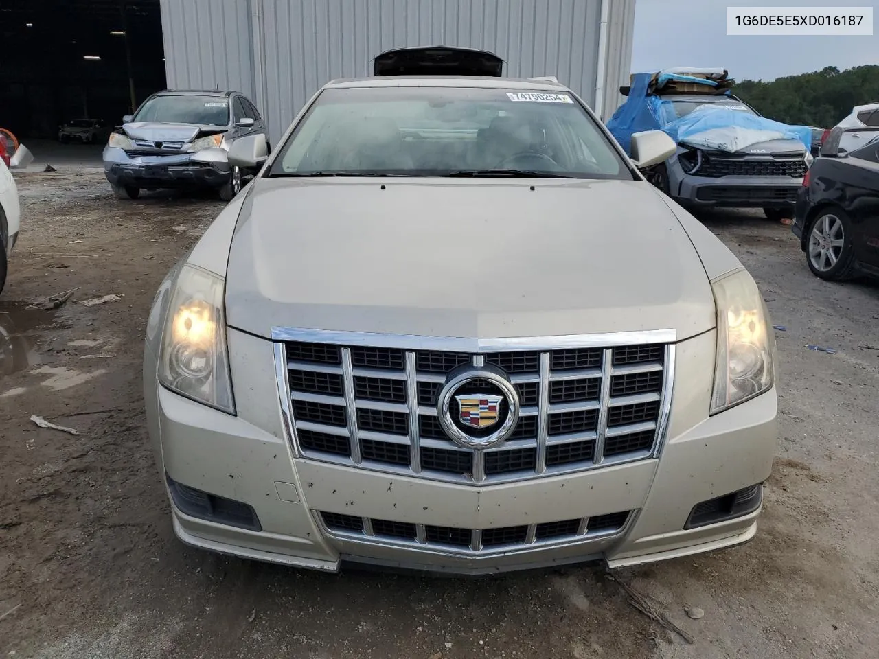 2013 Cadillac Cts Luxury Collection VIN: 1G6DE5E5XD016187 Lot: 74790254