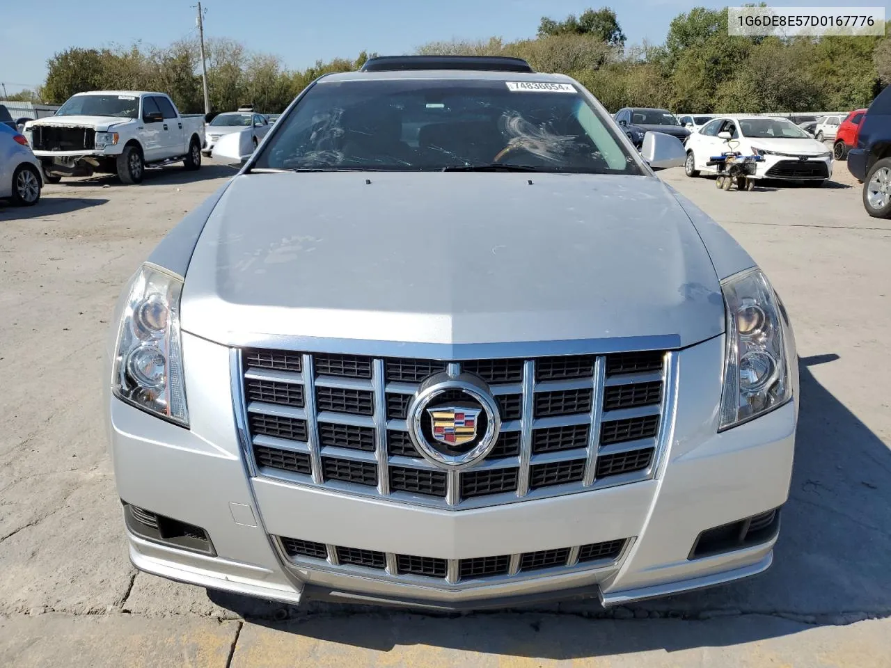 2013 Cadillac Cts Luxury Collection VIN: 1G6DE8E57D0167776 Lot: 74836654