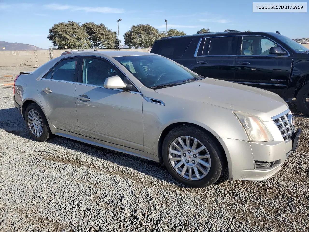 2013 Cadillac Cts Luxury Collection VIN: 1G6DE5E57D0175939 Lot: 76616284