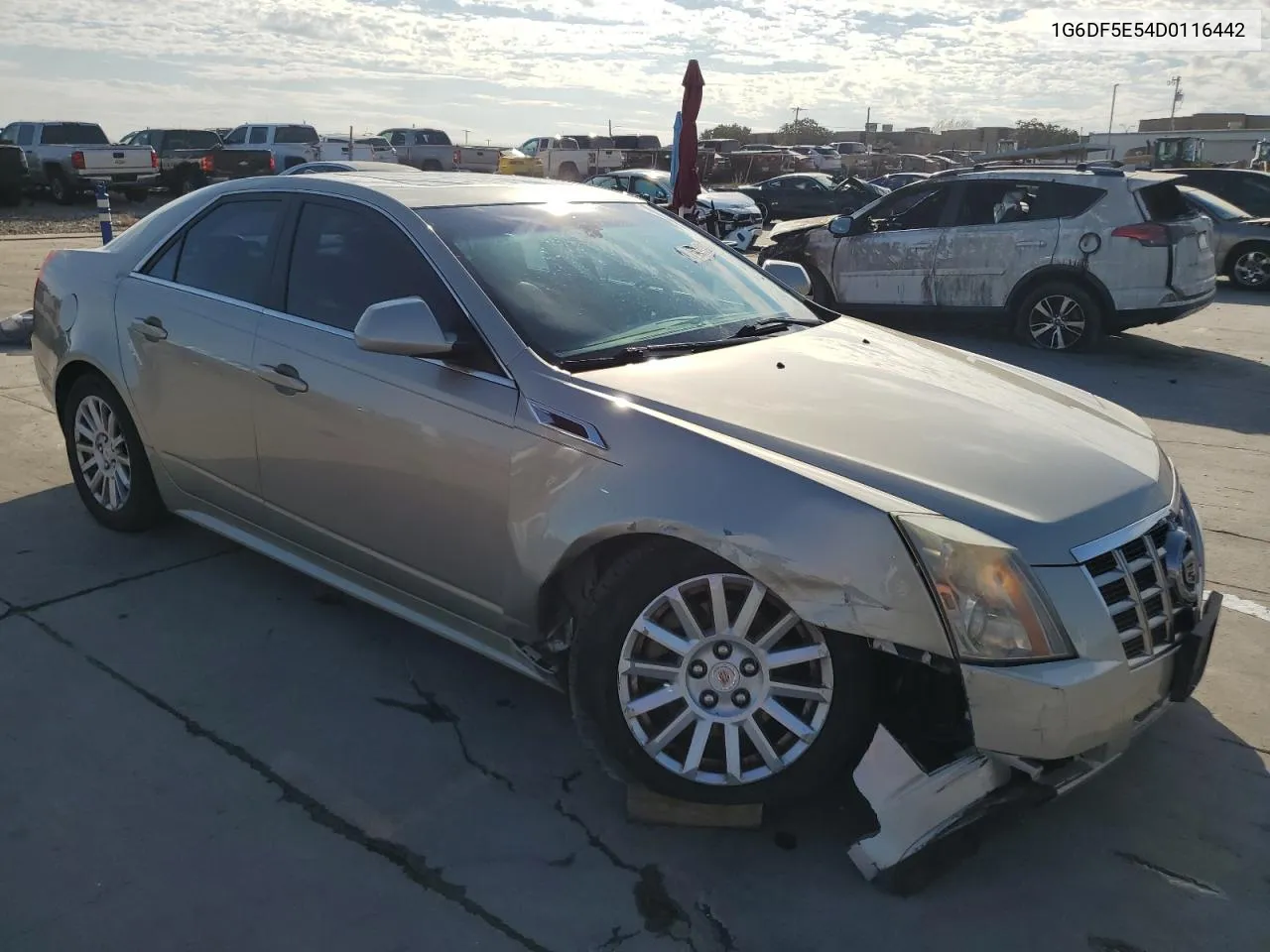 2013 Cadillac Cts Luxury Collection VIN: 1G6DF5E54D0116442 Lot: 76620804