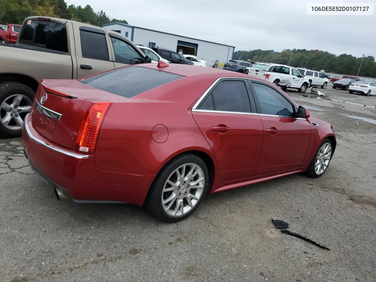 2013 Cadillac Cts Luxury Collection VIN: 1G6DE5E52D0107127 Lot: 78843304