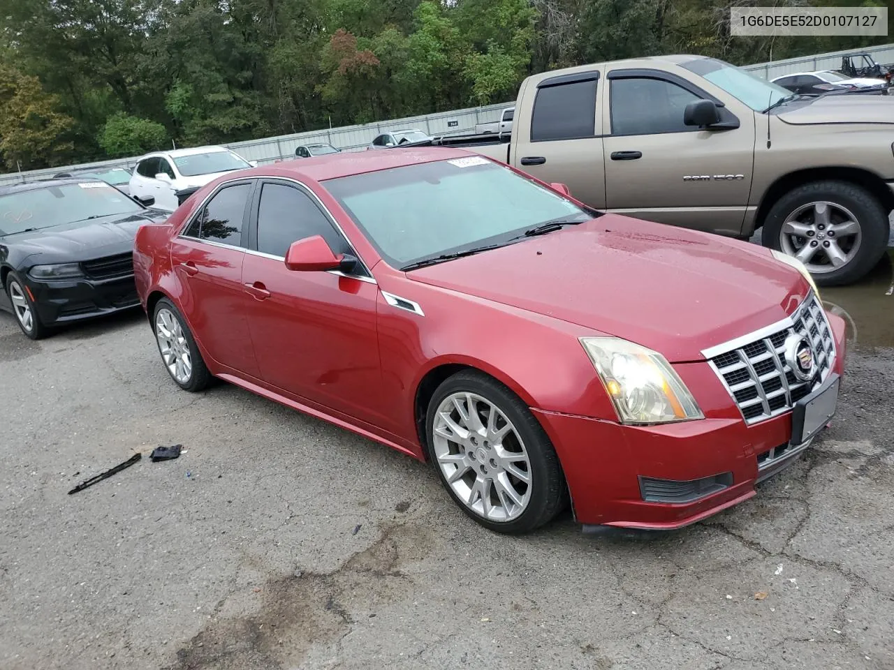 2013 Cadillac Cts Luxury Collection VIN: 1G6DE5E52D0107127 Lot: 78843304