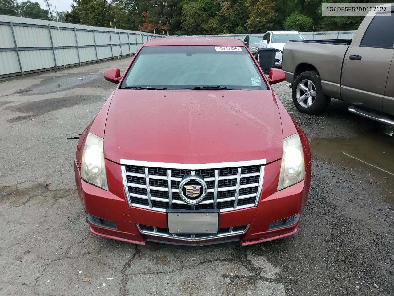 2013 Cadillac Cts Luxury Collection VIN: 1G6DE5E52D0107127 Lot: 78843304