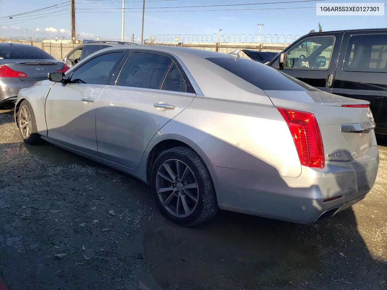 2014 Cadillac Cts Luxury Collection VIN: 1G6AR5S3XE0127301 Lot: 44243504