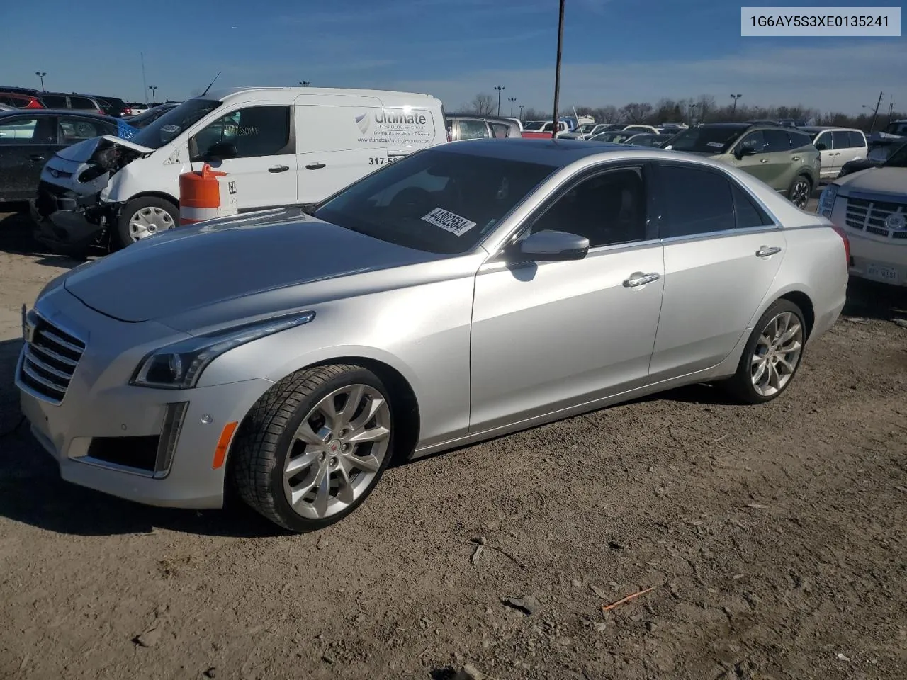 2014 Cadillac Cts Performance Collection VIN: 1G6AY5S3XE0135241 Lot: 44802584