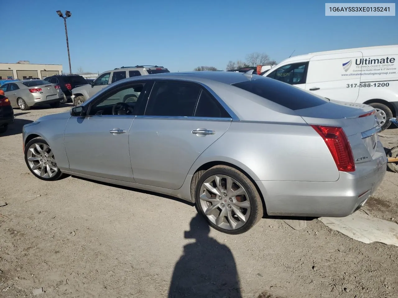 2014 Cadillac Cts Performance Collection VIN: 1G6AY5S3XE0135241 Lot: 44802584