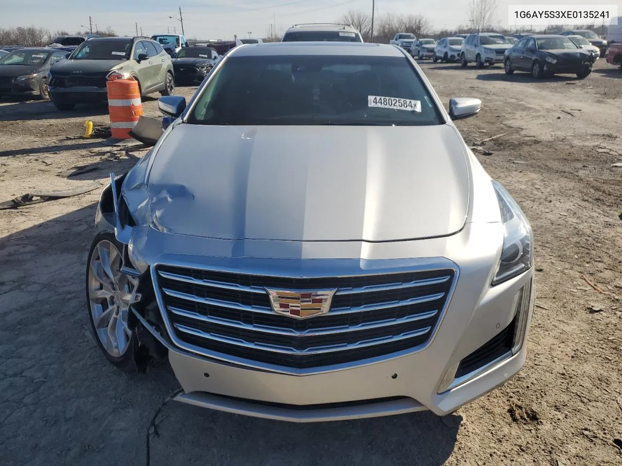 2014 Cadillac Cts Performance Collection VIN: 1G6AY5S3XE0135241 Lot: 44802584