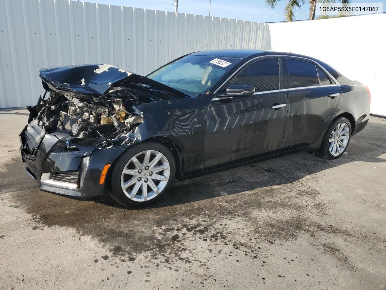 2014 Cadillac Cts VIN: 1G6AP5SX5E0147867 Lot: 45617454