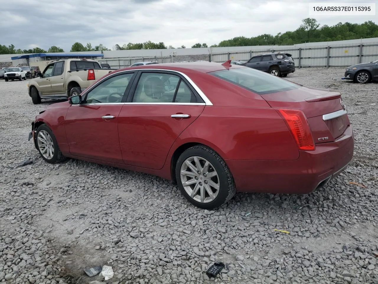 1G6AR5S37E0115395 2014 Cadillac Cts Luxury Collection