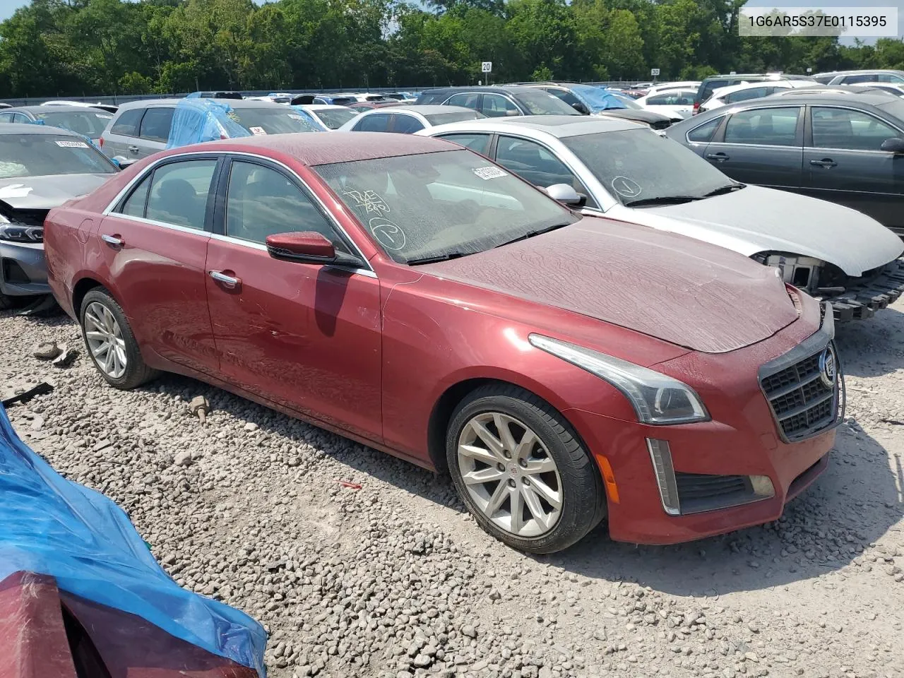 1G6AR5S37E0115395 2014 Cadillac Cts Luxury Collection