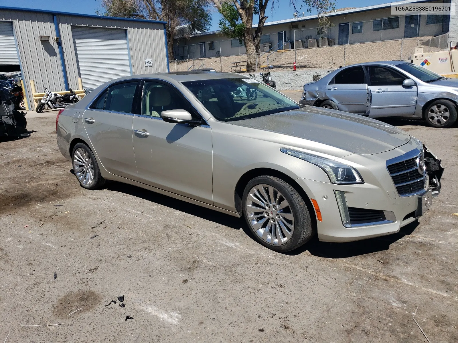 1G6AZ5S38E0196701 2014 Cadillac Cts Premium Collection