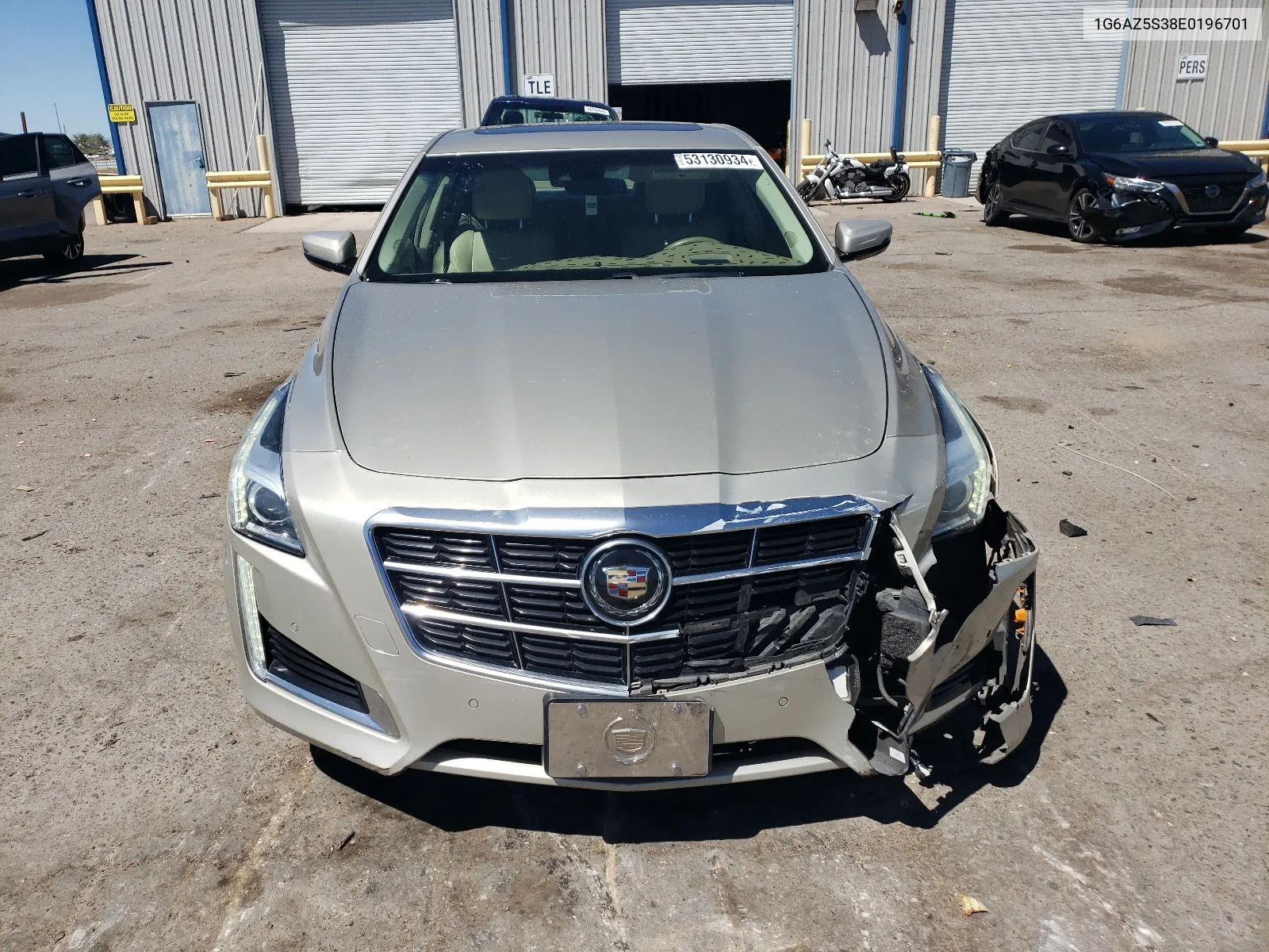 2014 Cadillac Cts Premium Collection VIN: 1G6AZ5S38E0196701 Lot: 53130934