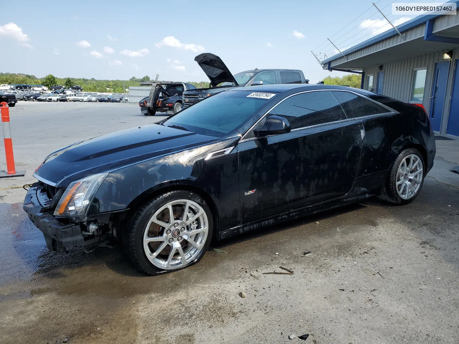 2014 Cadillac Cts-V VIN: 1G6DV1EP8E0157462 Lot: 53483794