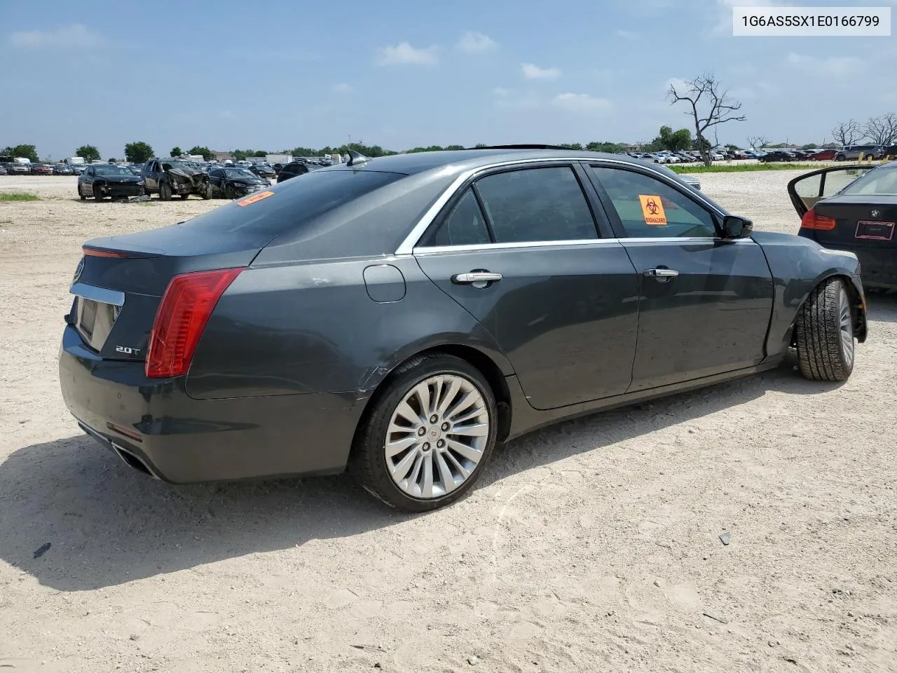 2014 Cadillac Cts Performance Collection VIN: 1G6AS5SX1E0166799 Lot: 54810464