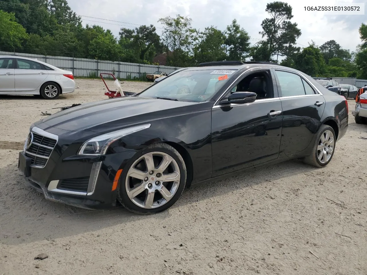 2014 Cadillac Cts Premium Collection VIN: 1G6AZ5S31E0130572 Lot: 57004744